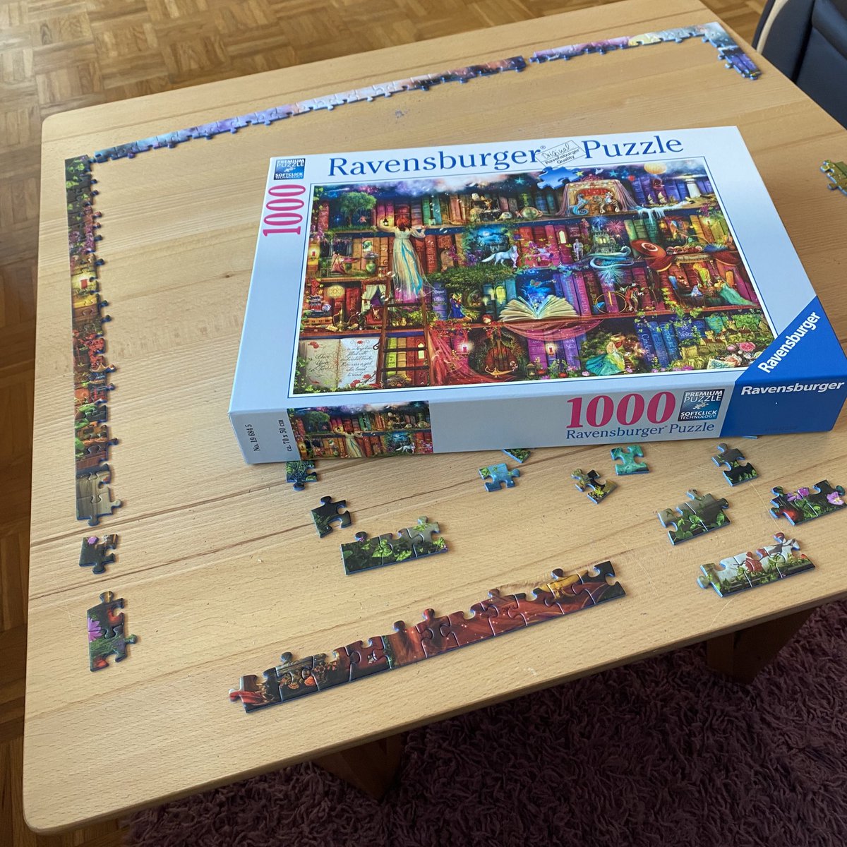 pearlescent_b's tweet photo. Ich hoffe ja, dass der Tisch ausreicht sonst hab ich nen Problem ๐
๐
#newin #newpuzzle #birthday #birthdaygift #birthdaygirl #ravensburger #librarypuzzle #magiclibrary #birthdayactivity https://t.co/LFTVRB4t9R