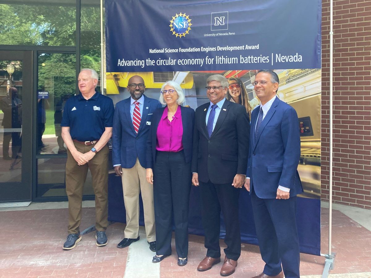 The 'CHIPS and Science Act of 2022' bolstered @NSF's leadership in unleashing innovation anywhere & opportunities everywhere. Today at @unevadareno, alongside @WHOSTP, we see how NSF investments are fostering workforce development & catalyzing regional innovation ecosystems.