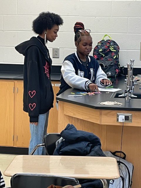 AAS_HCS's tweet photo. Ss in @JhileekJhileek AP Bio participated "the Toothpickase". They used their index fingers and thumbs to mimic how enzymes work in breaking substrates. #empoweringtomorrow #associateexperience @DLinnBwell @Toni_Collie @sheppard06 @shaykele78 https://t.co/LP2WPJtrvB