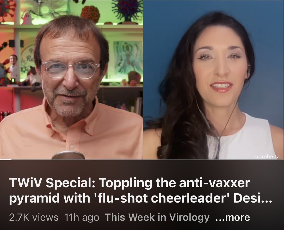 Aşı karşıtlarının örgütlenip nasıl dolandırıcılık yaptıklarını anlatan çok önemli bir Podcast. Virolojinin podcast’i TWİV ve bu podcasti yürüten virolog Profesör <a href="/profvrr/">MicrobeTV</a> en son bölümlerinde aşı karşıtı örgütlerine önce inanıp kanan, sonradan da doğru yönü bulan birisiyle
