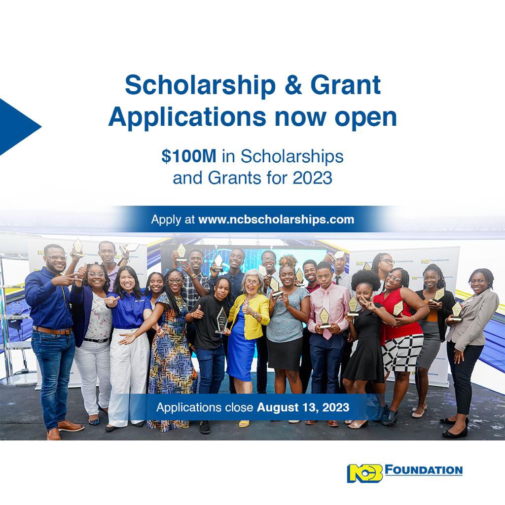 Racing towards a better future? Apply for an NCB scholarship or grant for academic year 2023 and get there in record time. Apply @ncbscholarships.com by Sunday August 14, 2023.