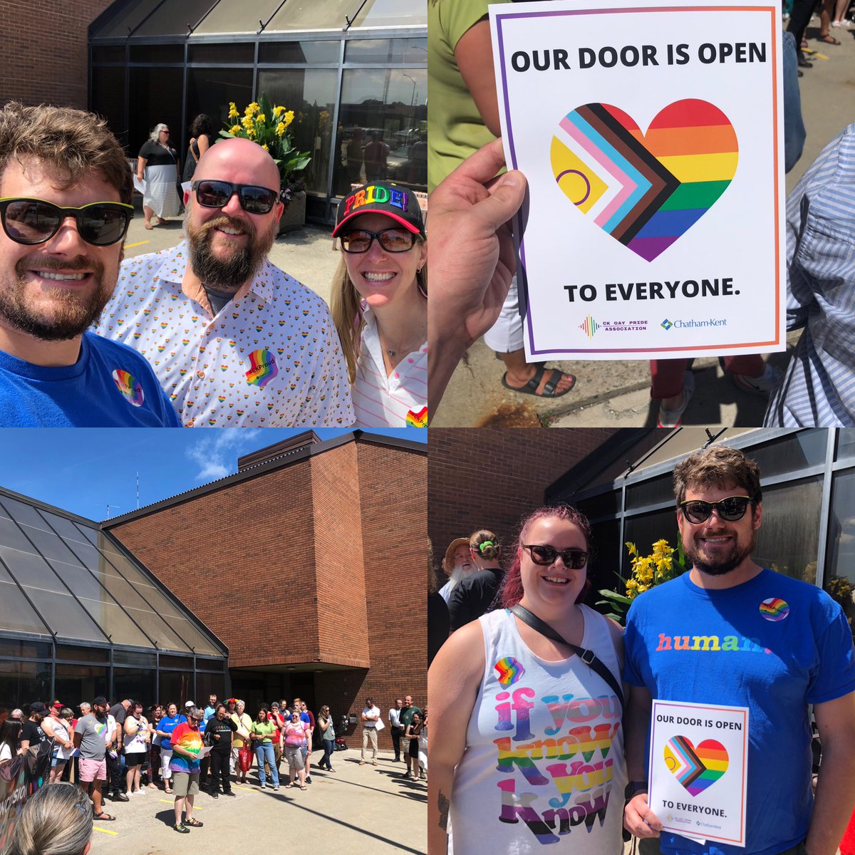 What a fantastic ceremony to raise the Pride Flag with ⁦<a href="/ck_pride/">CKPride</a>⁩ and many community partners this afternoon! We’re looking forward to Pride Fest tomorrow from 12pm-3pm at Sons of Kent. Happy Pride week, CK! ⁦<a href="/Alysson4CK/">Alysson4CK (she/her)</a>⁩ ⁦<a href="/BrockMcGregor/">Brock McGregor</a>⁩