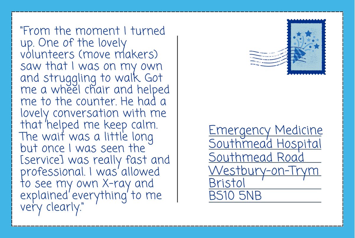 To bring us to the weekend, one of our Friends and Family Test comments for #FeedbackFriday shows how much of a difference our Volunteers make to patients and some praise for the professional care of our staff! @NBTVolunteering #MarvellousMedicine