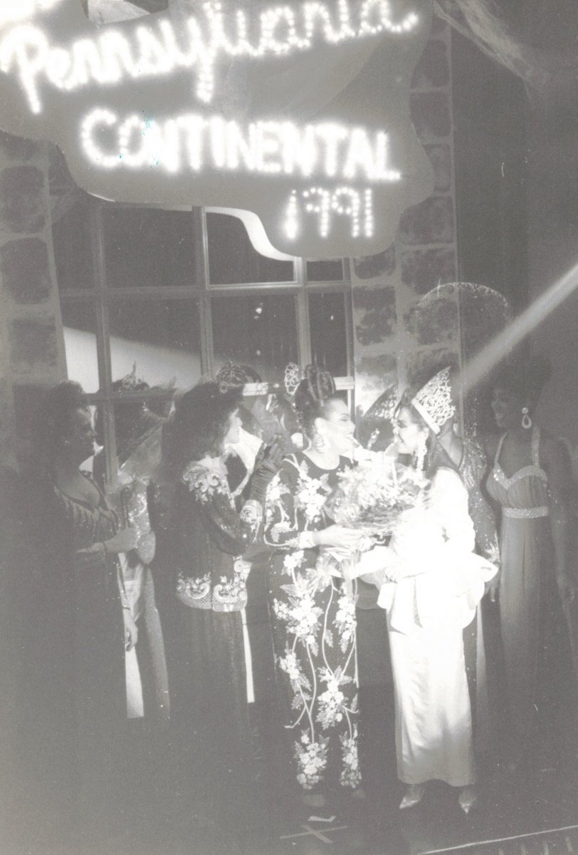 We found this photo in our archive from the 1991 Miss Pennsylvania Continental held at Zack’s Fourth Avenue here in Pittsburgh. @sashacolby would later win this title in 2012 on her way to winning Miss Continental 2012.