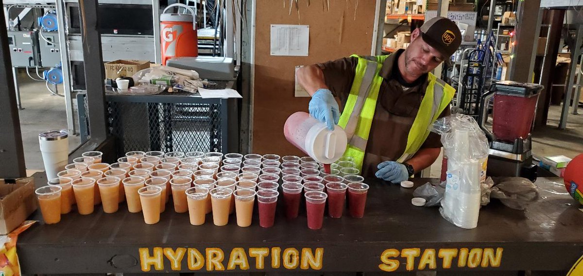 VMitchell (@rvwmitchell1207) on Twitter photo Hydration during Heat Warnings Days are VERY important!!!!!
<a href="/CarolBTome/">Carol Tomé</a> <a href="/cwilder1523/">Corey Wilder</a> <a href="/crapse_michael/">Michael Crapse</a> @FloridaUPSers Hydration during Heat Warnings Days are VERY important!!!!!
<a href="/CarolBTome/">Carol Tomé</a> <a href="/cwilder1523/">Corey Wilder</a> <a href="/crapse_michael/">Michael Crapse</a> @FloridaUPSers