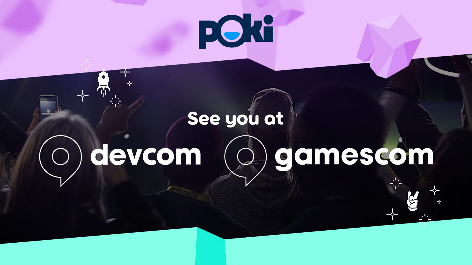 Poki on X: We're off to both Devcom and @gamescom in 2 weeks