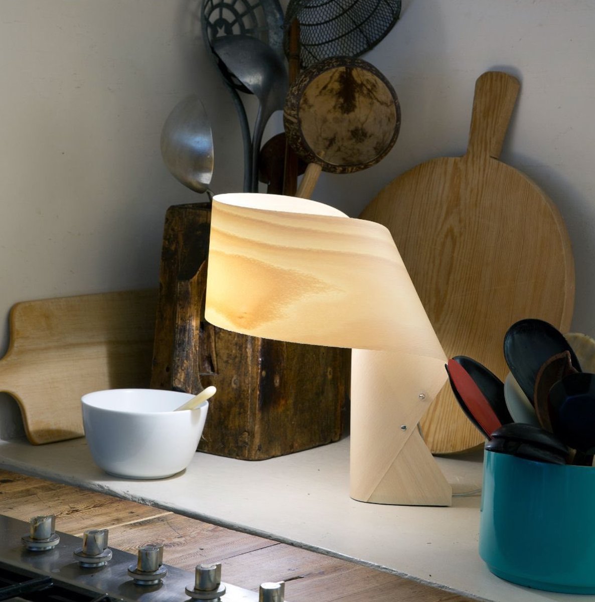 The pleats and folds of the Air Table Light from LZF work to create a graceful lamp. Its cantilevered head is poised and radiates an air of serenity. Shop now: do-shop.com/products/air-t…