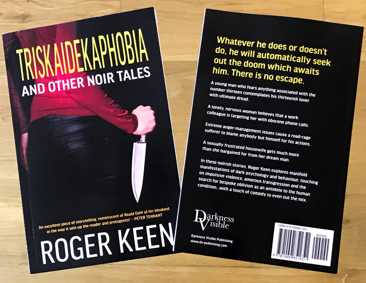 Why not treat yourself to a #Triskaidekaphobia paperback? @DV_Publishing Only £5.99. Delve into some #darkpsychology, violence and amorous transgressions from the venial to the utterly outrageous… #phobia #shortstories #horrorstories #noirfiction #noirstories #fearandphobia