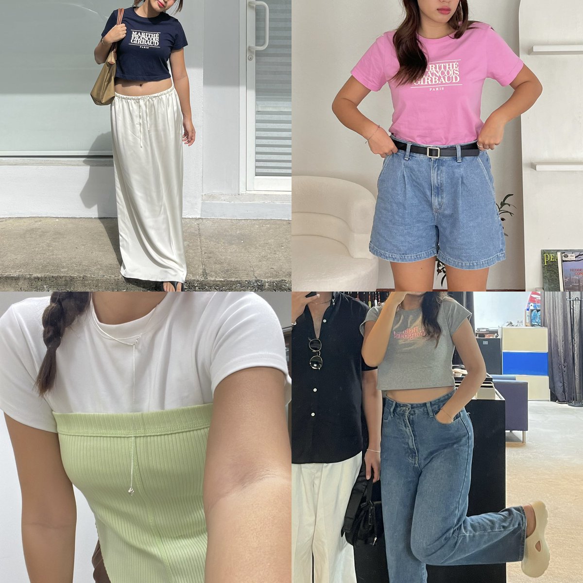 แชร์ไอเดียการ styling เสื้อครอปง่ายๆ &amp; แปะพิกัดฮะ! 💖🛒👀🌟