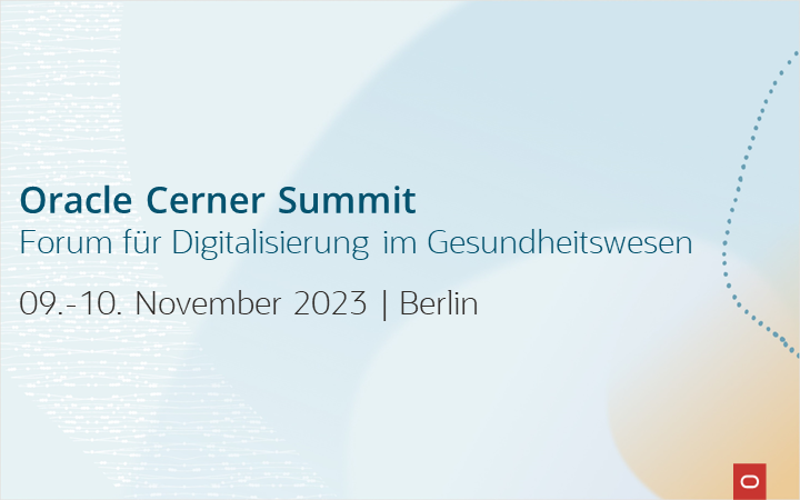 Cerner DACH (@cernerde) on Twitter photo Save-the-date: Aus den #ishmed Anwendertagen wird der Oracle Cerner Summit, zu welchem wir unsere Kunden vom 9. - 10. November ins Hotel Estrel nach Berlin einladen. FĂĽr weitere Informationen zur Veranstaltung kontaktieren Sie uns gerne ĂĽber kommunikation@cerner.com. Save-the-date: Aus den #ishmed Anwendertagen wird der Oracle Cerner Summit, zu welchem wir unsere Kunden vom 9. - 10. November ins Hotel Estrel nach Berlin einladen. FĂĽr weitere Informationen zur Veranstaltung kontaktieren Sie uns gerne ĂĽber kommunikation@cerner.com.