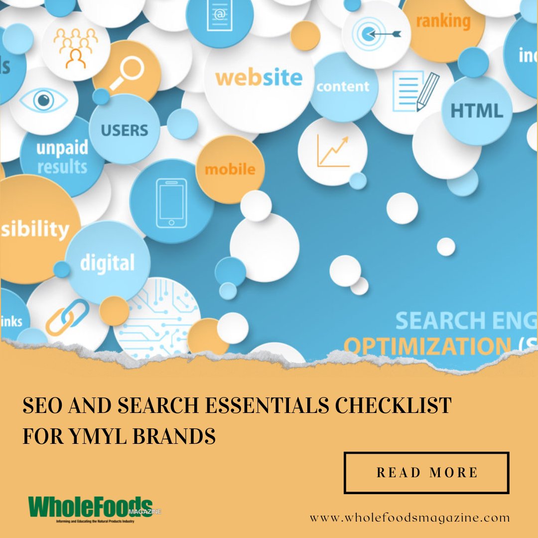 WholeFoodsMag's tweet image. Health and wellness brands need to know these 6 essentials to SEO &amp;amp; search success. Read it here bit.ly/3Qy92oP

#SEOPractices #SEO