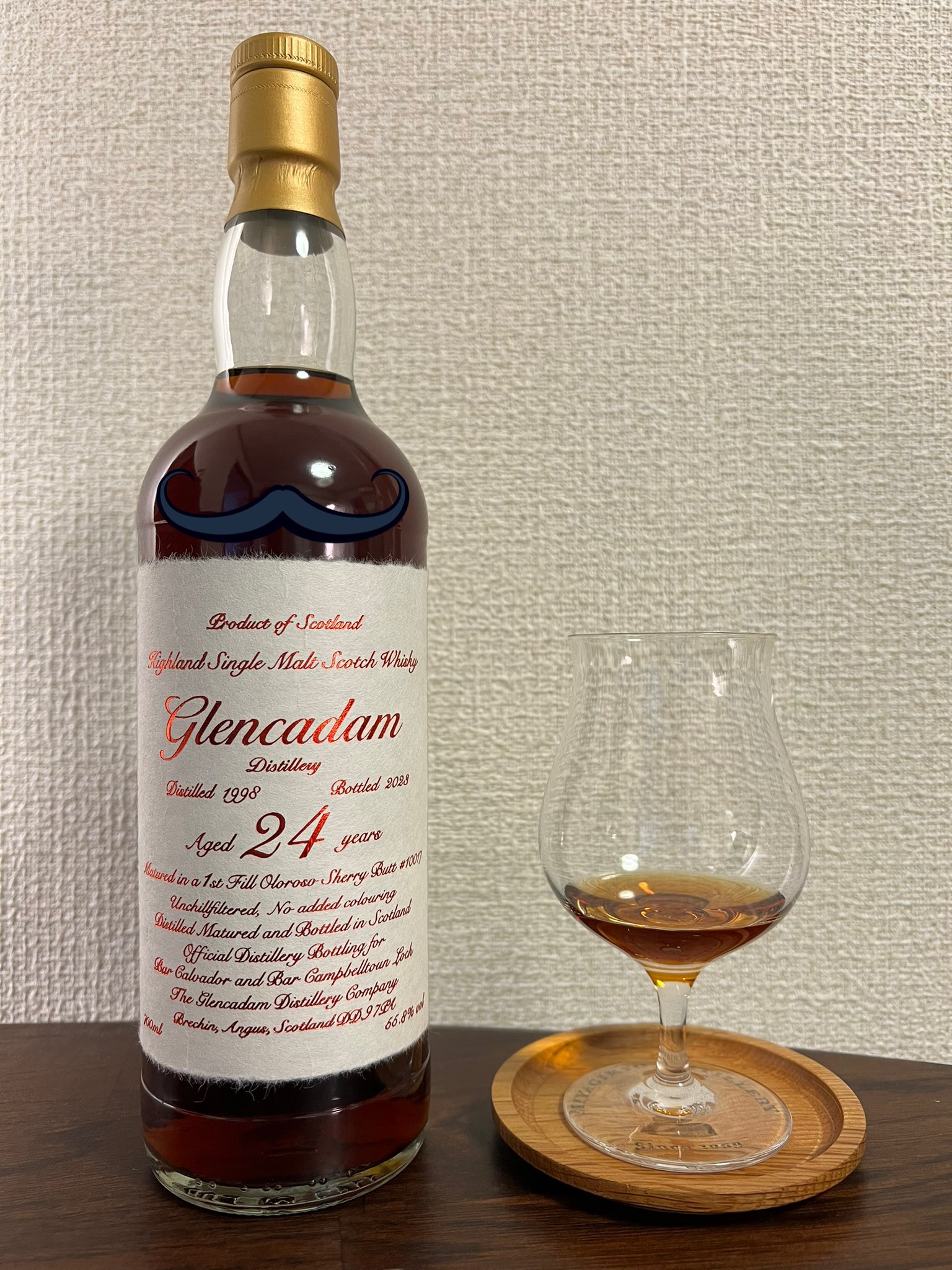 グレンカダム 23年 BARカルバドール&キャンベルタウンロッホ 未開封品 グレンカダム23年forキャンベルタウンロッホ&カルバドールGlencadam