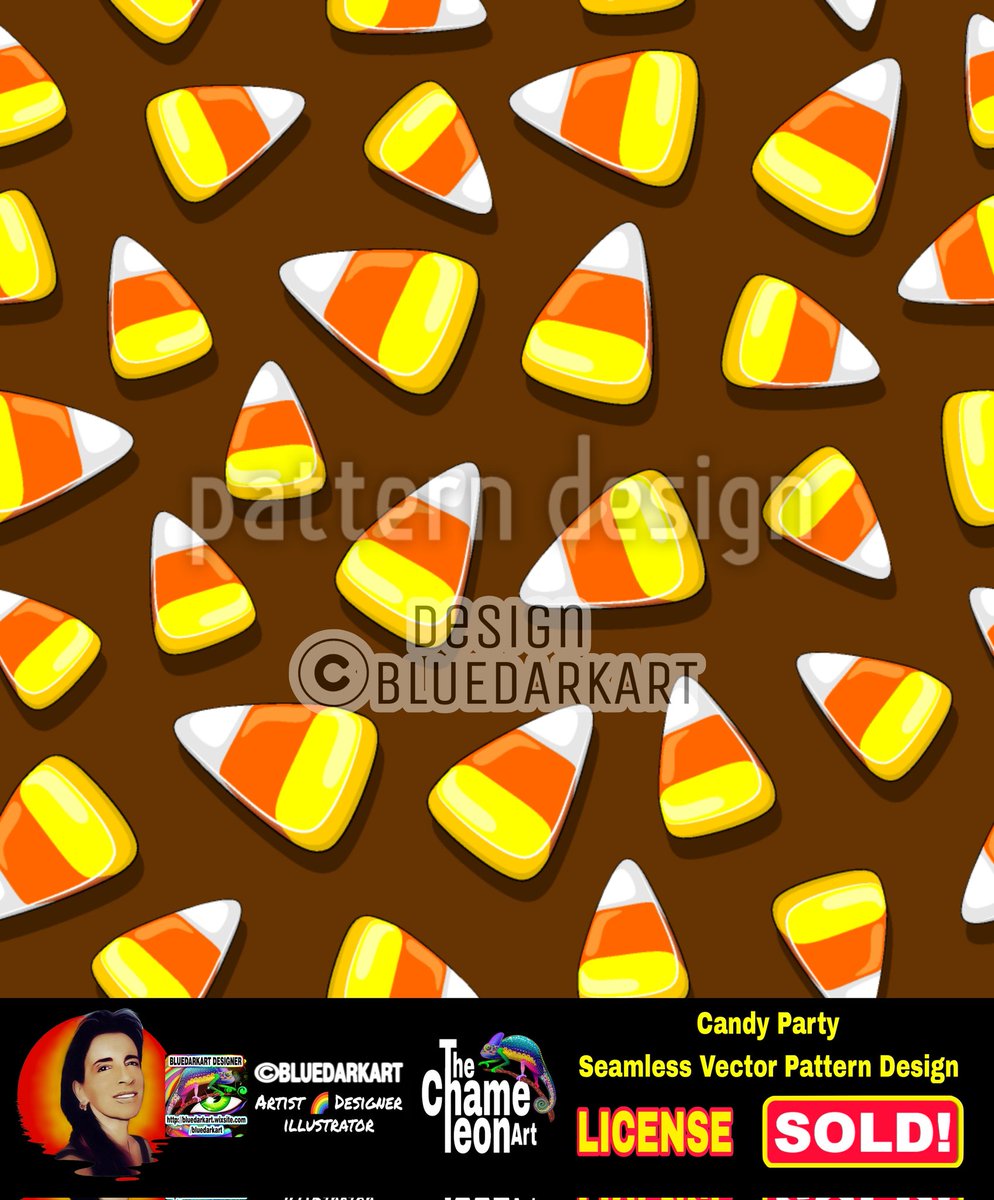 #License to use #SOLD! 🎃 #Candy #Party #Seamless #Vector #Pattern #Design 🎃 #vectorart ©️ #TheChameleonArt #BluedarkArt 👉🏾 patterndesigns.com/en/design/2572…
▪︎
🔥 My #Portfolio 👉🏾 patterndesigns.com/en/designer/87…
▪︎
#halloween #candies #repeatpattern #textilepattern #fabricpattern