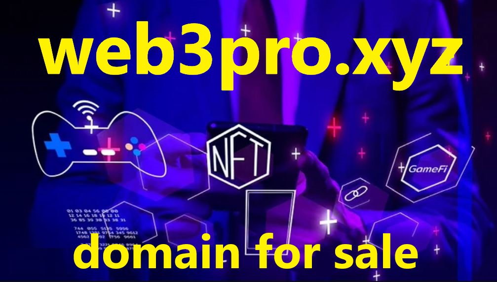 web3umbrella's tweet photo. Web3pro .xyz
#Web3Pro
DOMAIN FOR SALE
#web3 #pro #professional https://t.co/AttBz2fg7H