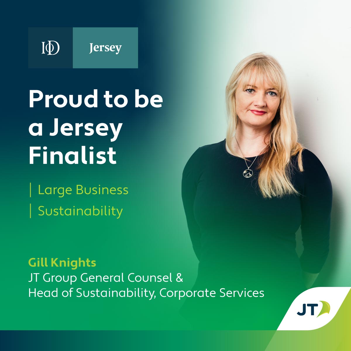 jt_business's tweet photo. We are delighted to announce that JT's Gill Knights has been nominated for a 2023 @iodjersey Director of the Year Award in two categories, Large Business and #Sustainability.
We wish Gill and her fellow finalists the best of luck 👏
#IoDJersey #DOTYA #Director #Awards #Together https://t.co/ie9MBIcKiv