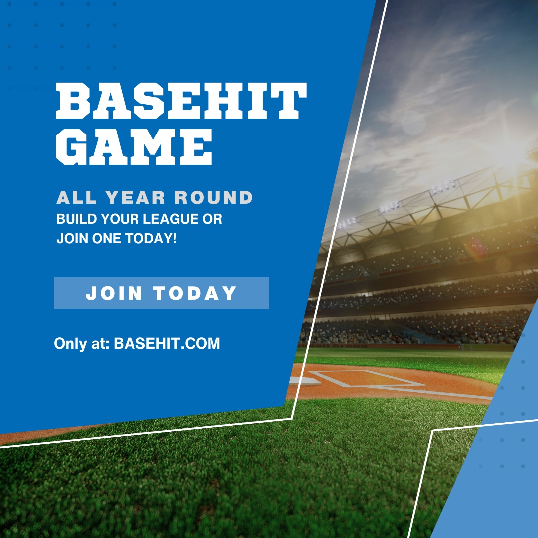 Experience the thrill of strategizing your way to triumph in our dynamic baseball fantasy strategy simulations. Begin your quest for greatness today at: 
bit.ly/3HWukYl!
#BaseHitGame 
#VirtualCompetition 
#BuildYourBaseballDynasty