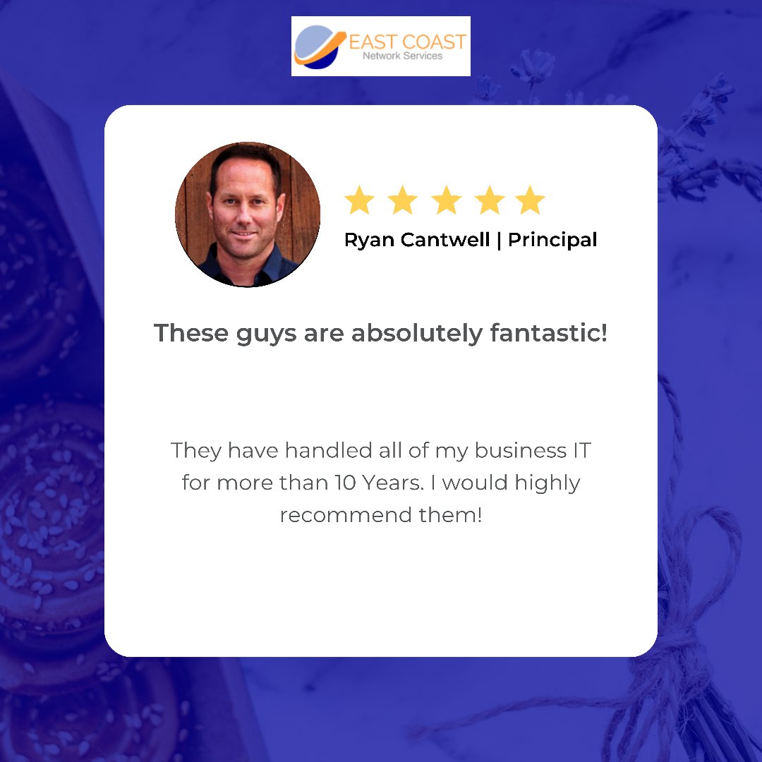 ECNETSERV's tweet image. We ❤️ hearing feedback from our clients. We’re so grateful to have clients that have been with us 10+ yrs! Do you have a dedicated #ITprovider that you can count on?
We provide big business solutions on a #smallbusiness budget. Click the link in our bio to get in touch today!