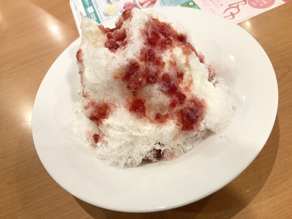 WasedaParfait's tweet photo. かき氷‼️ https://t.co/446xicOWyH