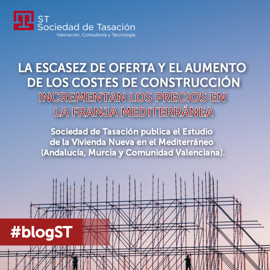 Sociedad de Tasación publica el Estudio de la Vivienda Nueva en el Mediterráneo (Andalucía, Murcia y Comunidad Valenciana).  Consulta nuestro blog 👉st-tasacion.es/es/mas-alla-de…  #preciosdeviviendanueva #preciosdevivienda