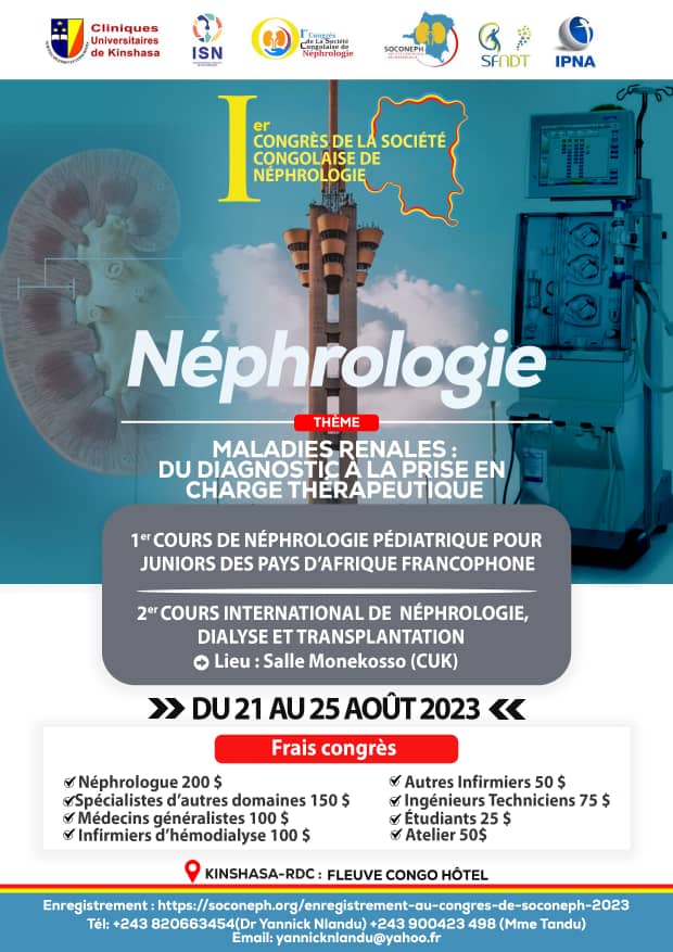 CN23SOCONEPH's tweet photo. 💡 Vous êtes passionné de recherche clinique et de traitement des maladies rénales ? Ne manquez pas notre congrès où des esprits brillants partageront leurs connaissances pour améliorer la santé rénale dans le monde entier !   💙#SOCONEPH #SantéRénale #RechercheMédicale https://t.co/GUDV0Zt1XU