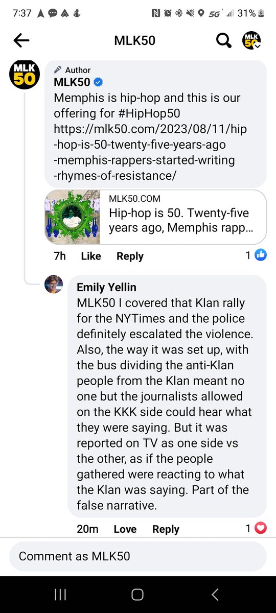 From Memphis-based journalism pioneer <a href="/EYellin/">Emily Yellin</a> #HipHop50