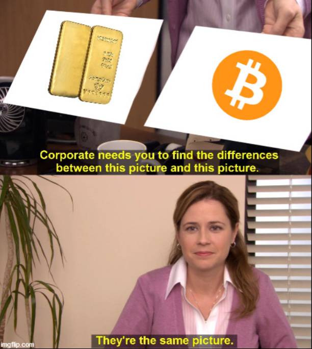 DomCarosa's tweet image. #Bitcoin is digital gold 💯

#inBlockChainWeTrust