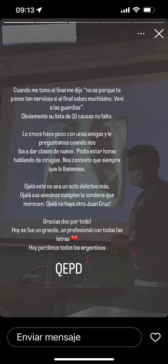 Justicia para Juan Cruz