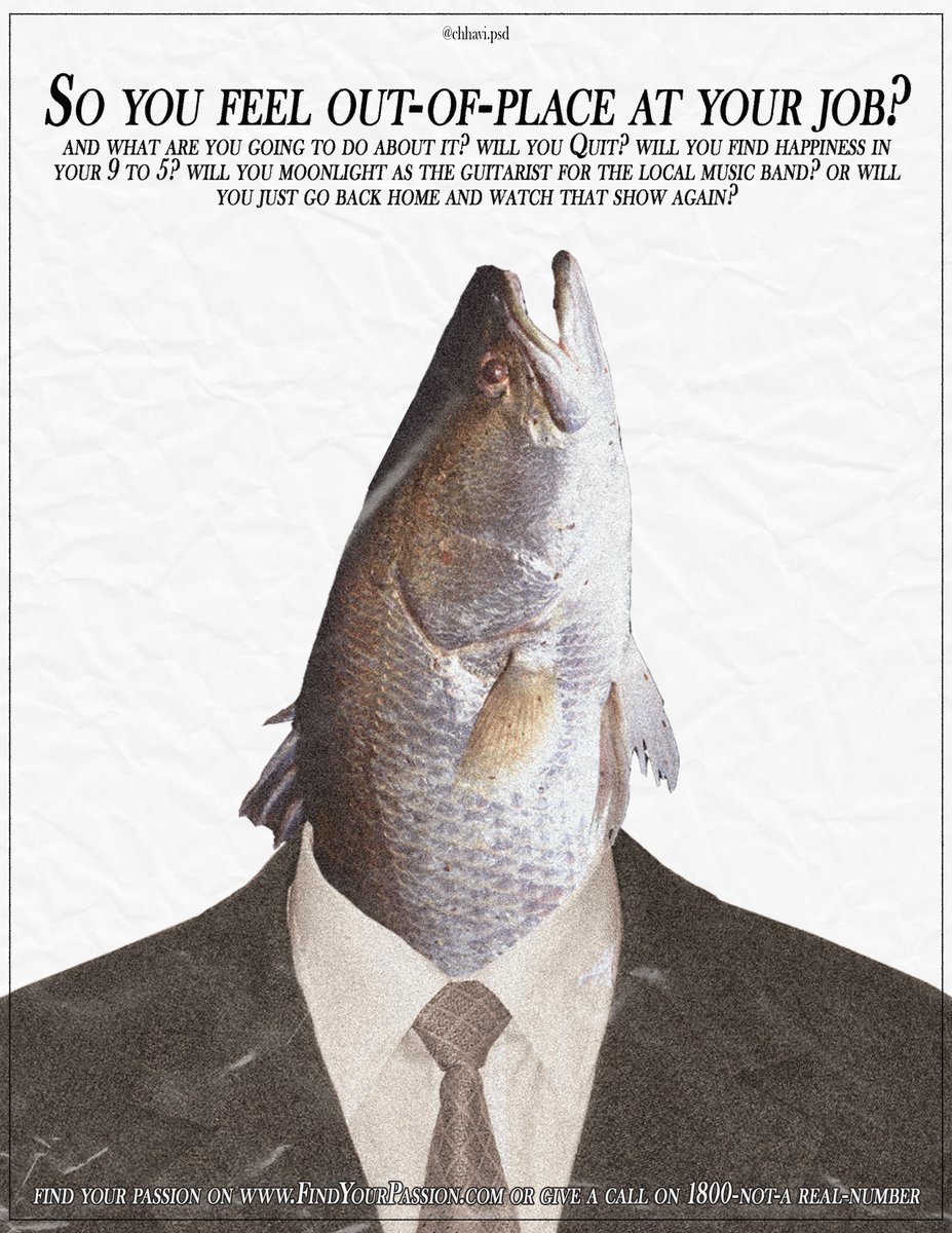 chhavi_psd's tweet image. here&apos;s a little poster from a series i&apos;m working on right now! i was feeling a little out of space and my creative block got the best of me! let me know what you think about this piece! #OutOfPlace #QuirkyDesign #CreativeExpression #GraphicDesign #posterdesign #poster