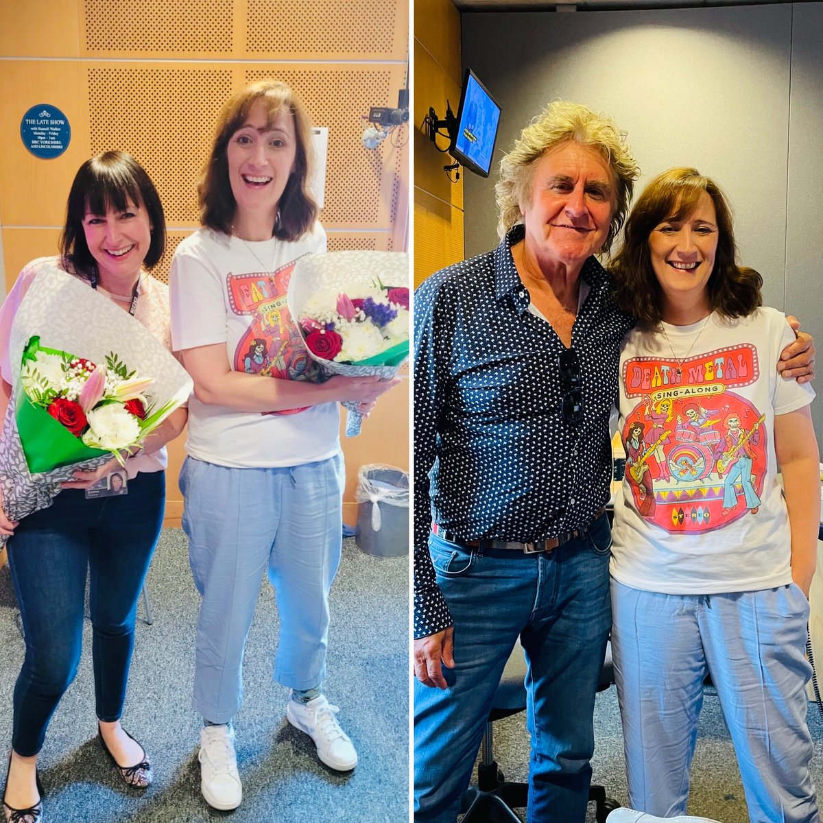 ForemanEm's tweet image. A very exciting Friday here @BBCLeeds - the lovely @JohnParrMusic  popped in for a chat AND brought us flowers! Hear the interview here;
bbc.co.uk/sounds/play/p0…
