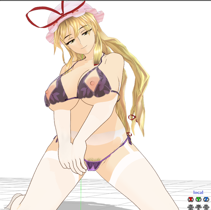 白ガーターのちから 