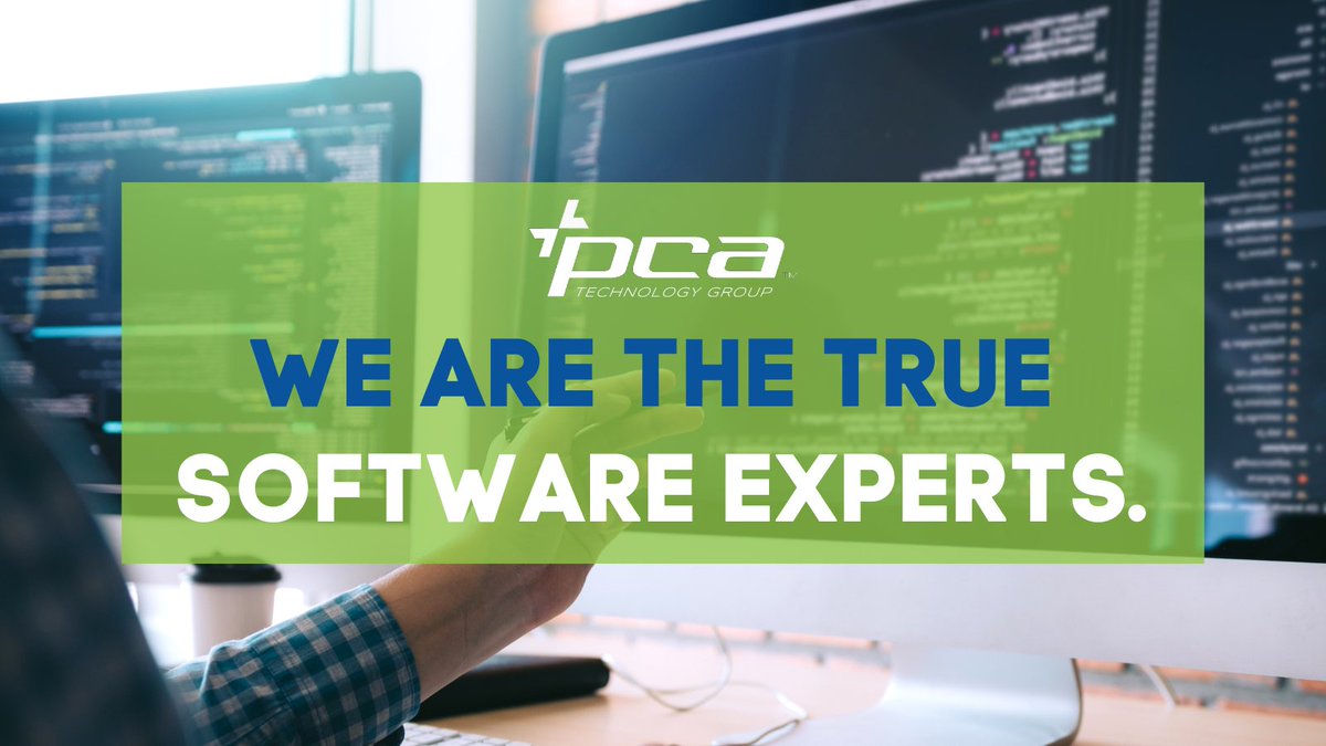 PCATechGroup's tweet image. At PCA Tech Group, we live and breathe software! 🙌 
Experience innovation, precision, and unmatched expertise with us. 🖥️⌨️🖱️ 

Partner for software solutions beyond expectations. Get started: buff.ly/3rBNquo 

#PCATechnologyGroup #SoftwareExperts #TechSolutions