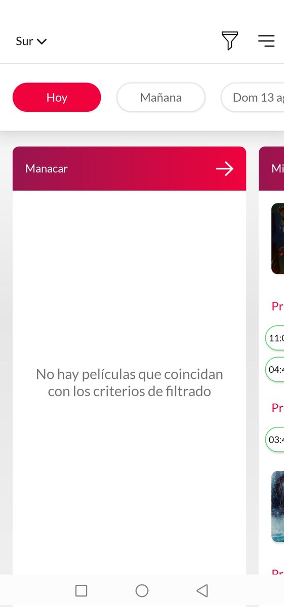cryzt3live's tweet photo. @Cinemex que pasa con los horarios de Cinemex manacar? 😕 https://t.co/j7osIblTsV
