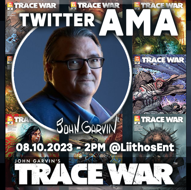 Are you guys ready for this? I know many of you have been waiting for this event, so here ya go!!! Don't miss this opportunity, Today August 11th at 2PM PST on our Twitter page hosting a LIVE AMA (Ask Me Anything) with the mind behind Trace War, Mr. John Garvin :)