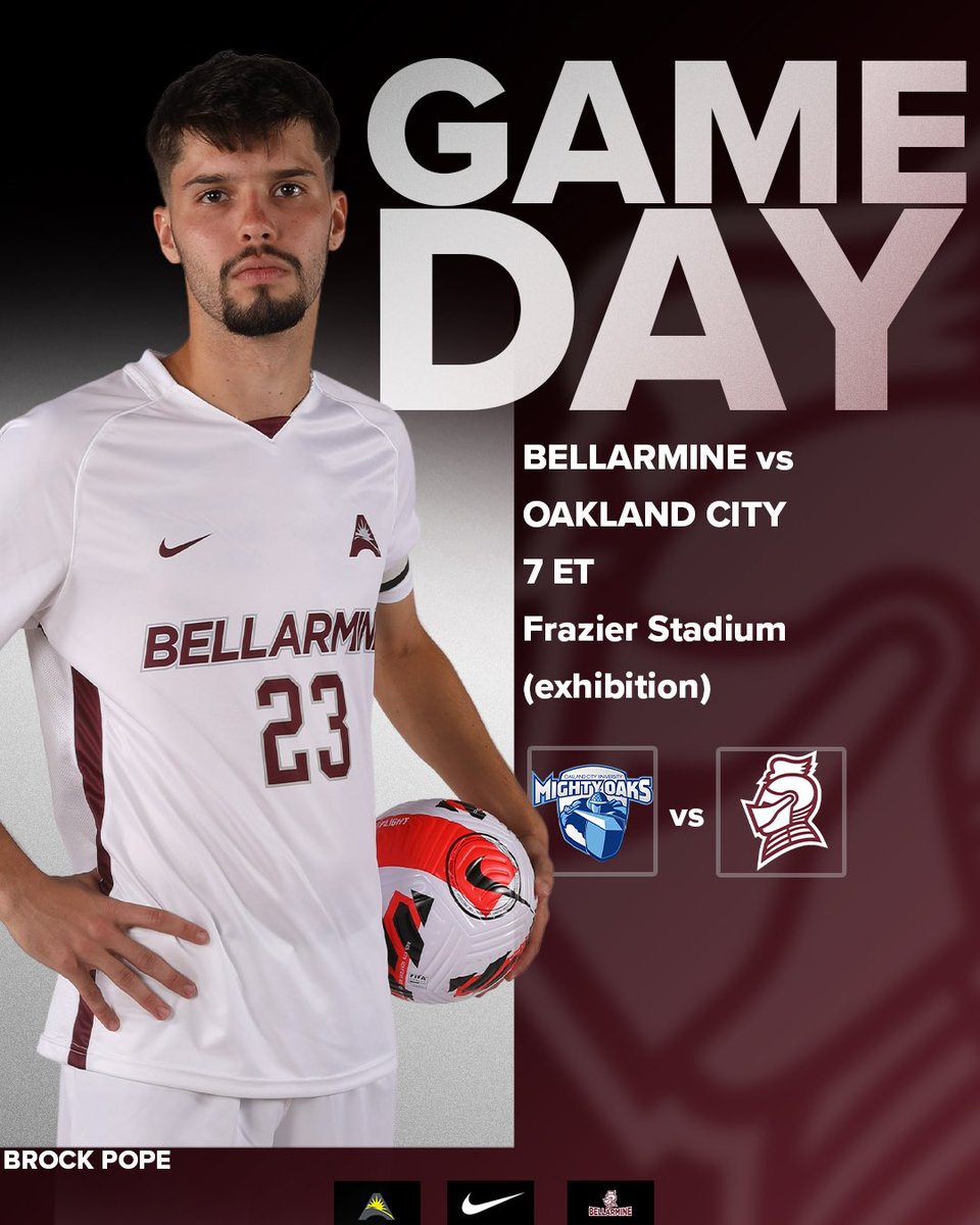BUKnightsMSOC's tweet photo. Back at our place 🏠

🆚 Oakland City
⏰ 7 ET
🏟️ Frazier Stadium
🎟️ Free Admission

#SwordsUpBU https://t.co/c5OgJKj7RO