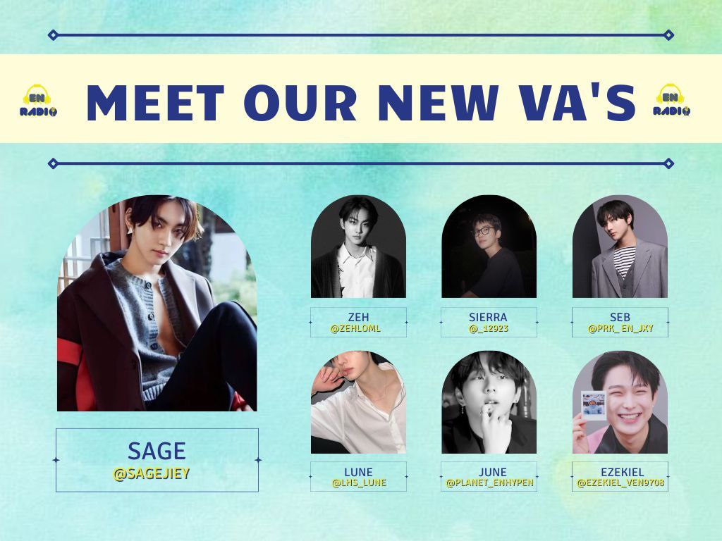 This is ENRADIO 🎙️

Good evening to all! Yesterday, ENRADIO went through an audition, and tonight we'll be proclaiming the top-performing candidates and newly appointed VAs. Welcome to ENRADIO, and congratulations!