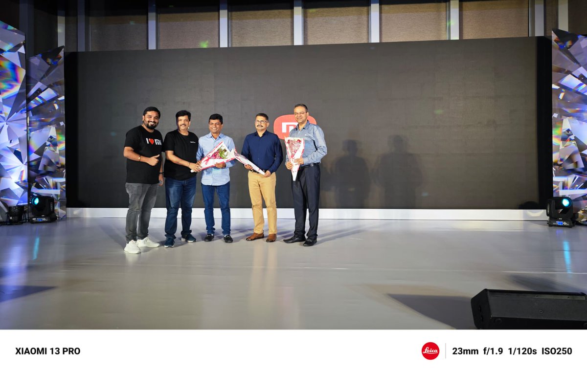 LakhyaniKailash's tweet photo. Yesterday attended Xiaomi's Redmi 12 5G Series Roadshow in Ahemdabad! 🎉 Huge thanks to @batchumalli @khatterrohit for their support and retailer-friendly approach. The event was spectacular! 
#Redmi12Roadshow #AhemdabadTechFest #Xiaomi5GJourney #TechRevolution
@atytse @hawkeye https://t.co/rN4vEMWd8r