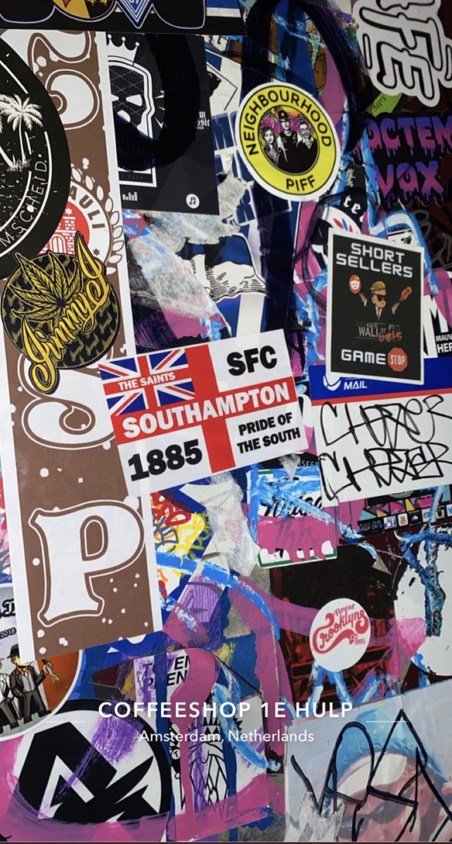 AwayDaySlaps's tweet image. 👋 @SouthamptonFC in the coffeeshops

📍 Amsterdam, Netherlands

📸 @RobbieSFC 

✉️ At footy this weekend? Send submissions via DM to be featured #SFC #SaintsFC #amsterdam