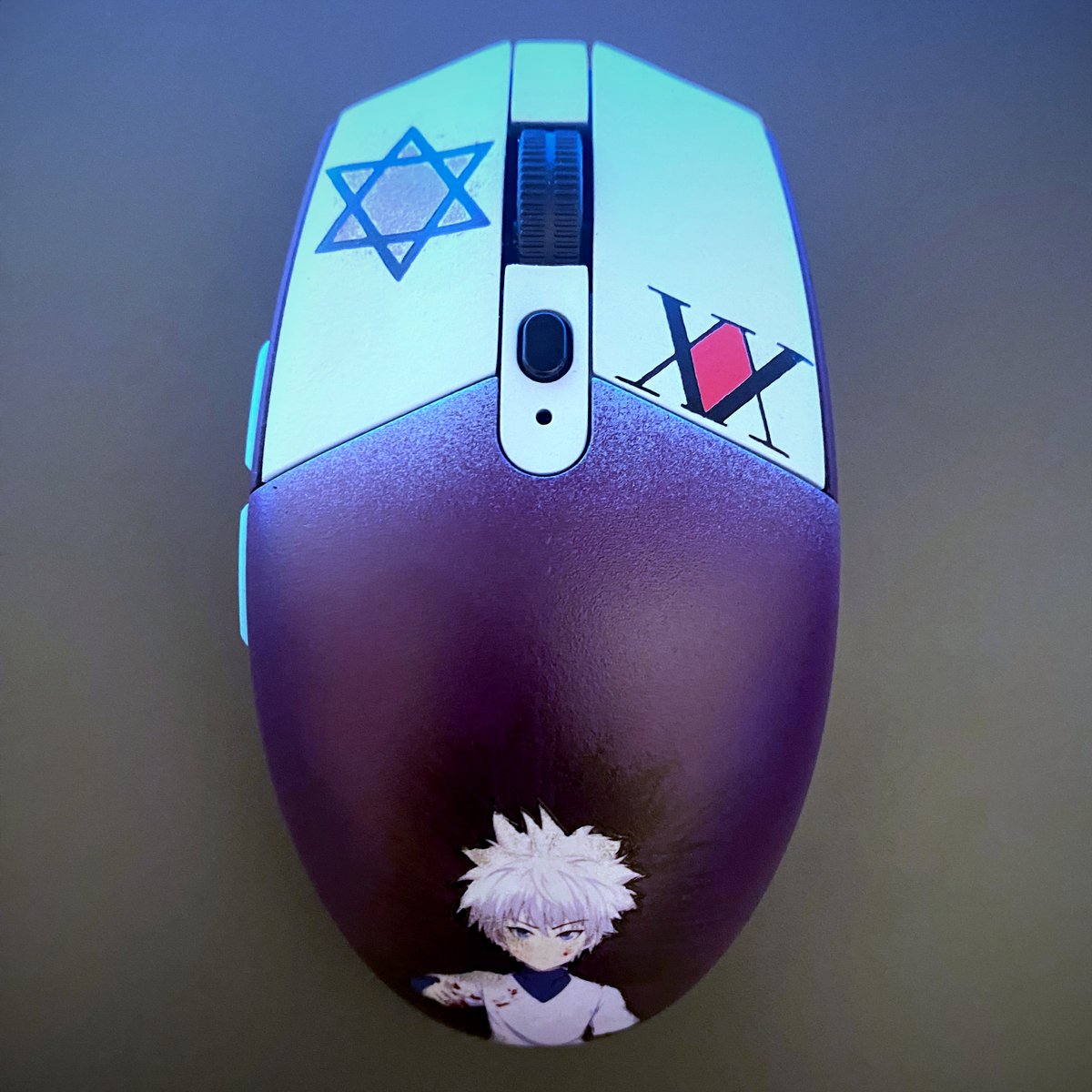 modest_designs_'s tweet photo. Killua Zoldyck / Hunter X Hunter
Logitech G305

#custom #custommouse #customart #custompaint #mousecustom #gaming #mouse #gamingmouse #killua #hunterxhunter #killuazoldyck https://t.co/mz31sCMXp5