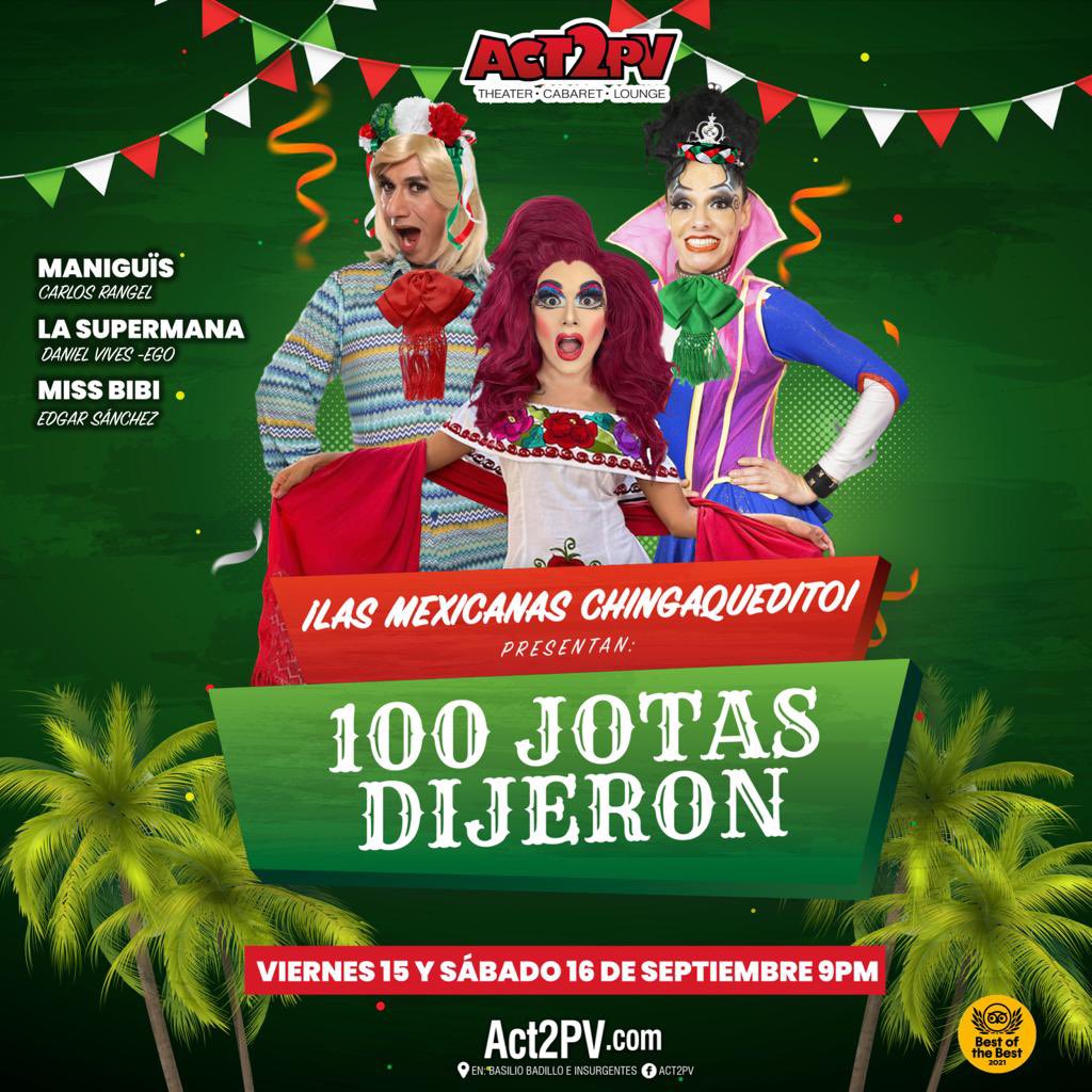 _Maniguis's tweet photo. #Vallarta este próximo 15 y 16 de Sept en @act2entertainm1 tenemos una cita para dar el grito con @La_Supermana y @SoyEdgarSanchez aprovechen la promo de Preventa 🇲🇽🌈❤️ https://t.co/CMmn3sIJHX