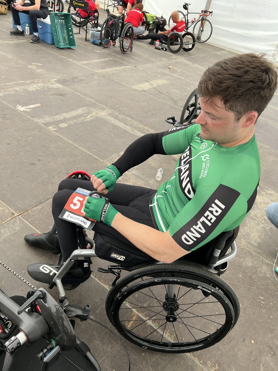 Para-Cycling Road

Allister MacSorley will compete in the MH4 Road Race which is due to get underway at 14:15 🙌

📺 Watch the action live on BBC and Eurosport/GCN 
⏱️ tissottiming.com/2023/pcrdwch

#GlasgowScotland2023