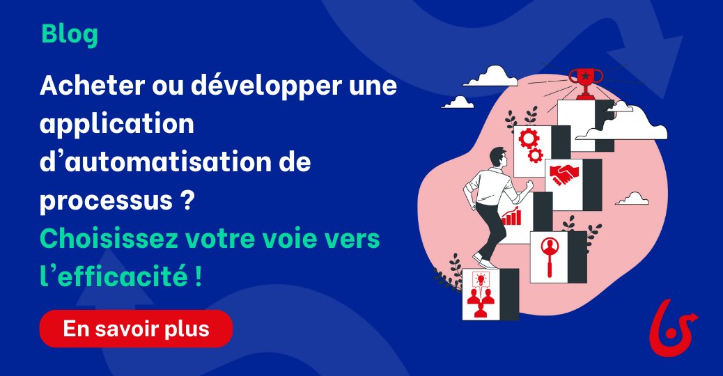 bonitasoft's tweet image. 🔍📚 Vous vous demandez quelle est la meilleure option pour #automatiser vos #processus métier ? Acheter ou développer une application ? Ne cherchez plus ! Suivez le guide 👉ow.ly/Kgmo50Pxflm