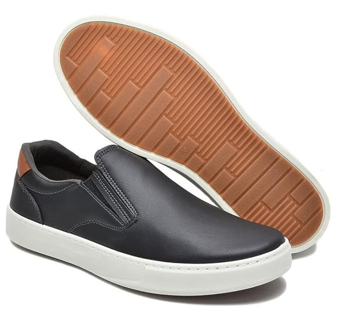 Sapatenis Masculino Confort Slip On Ultra Conforto