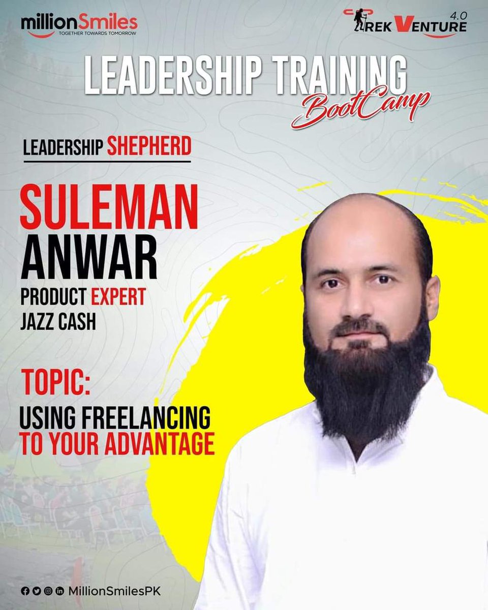 Asnawaheed889's tweet photo. Good leader.
#OpeningCeremony_TrekVenture4 https://t.co/U9qWuEWlve