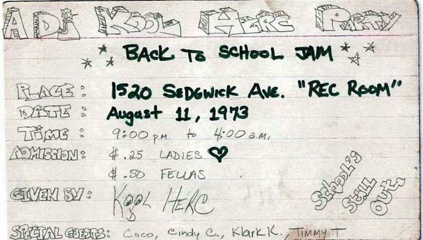 Today at 5:00 PM! A special, action-packed 70-minute super-mix celebrating 50 years of hip hop. Don't miss it!