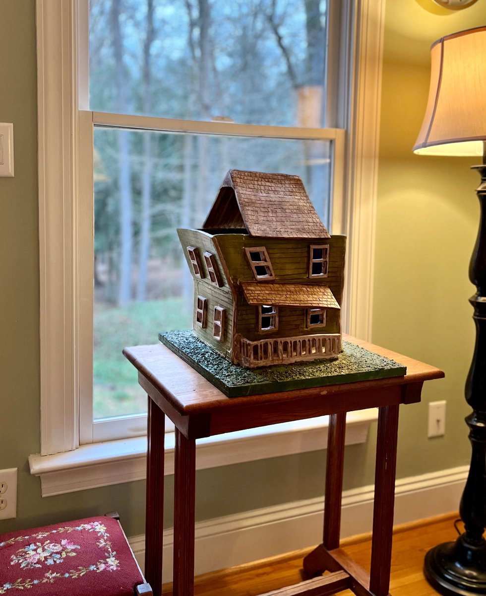 #FanArtFriday Mary Fout made the house that #BusterKeaton built! Send your #fanart to socialmedia@busterkeaton.org for a chance to feature in future or in our magazine, “The Keaton Chronicle.”