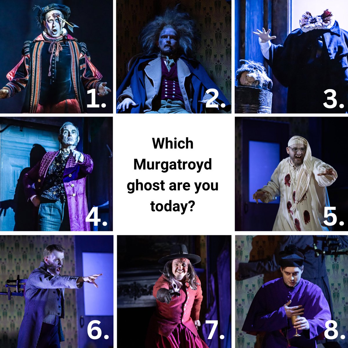 Which Murgatroyd ghost are you feeling like as we reach Friday afternoon… #OHPRuddigore