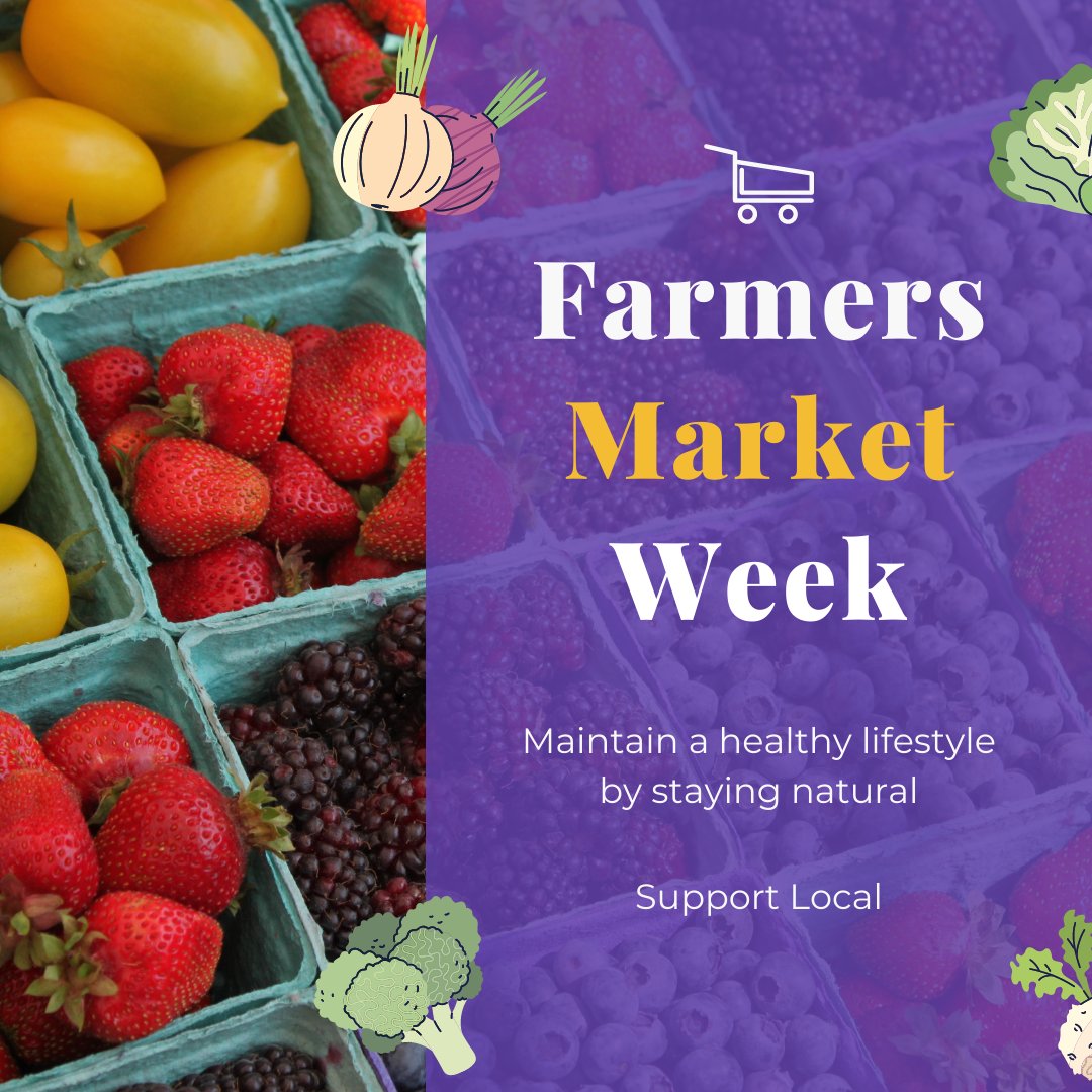 dantedelaware's tweet photo. Gather your friends and head to a #FarmersMarket near you; it's National Farmers Market Week! From colorful fruits and vegetables to fancy cheeses, homemade pastries and mouthwatering desserts, there's something for everyone to enjoy. #FarmersMarketWeek #SupportLocal #SummerFun https://t.co/SysBam1BRg