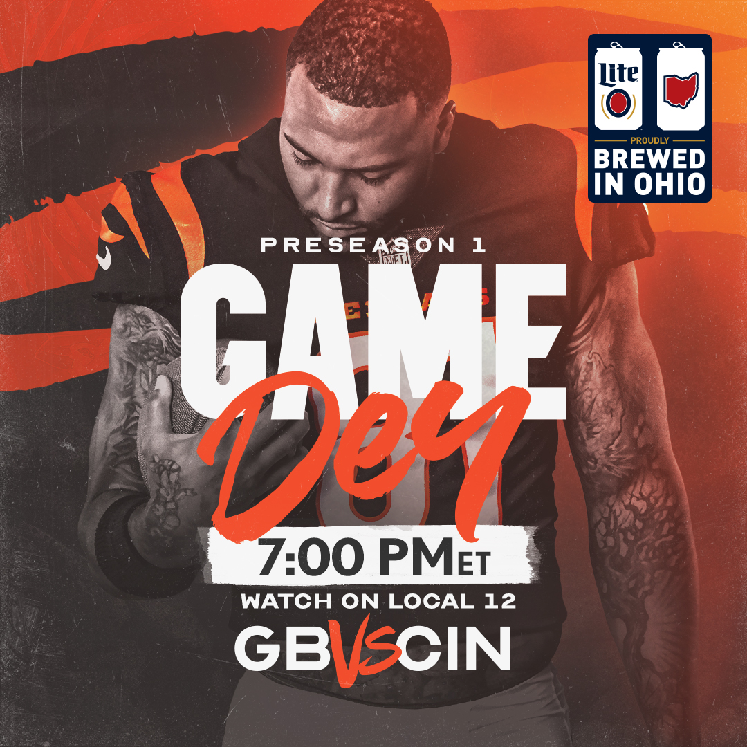 After 194 days, it’s finally GAMEDEY‼️ #GBatCIN | Stream on Paramount +, Local 12