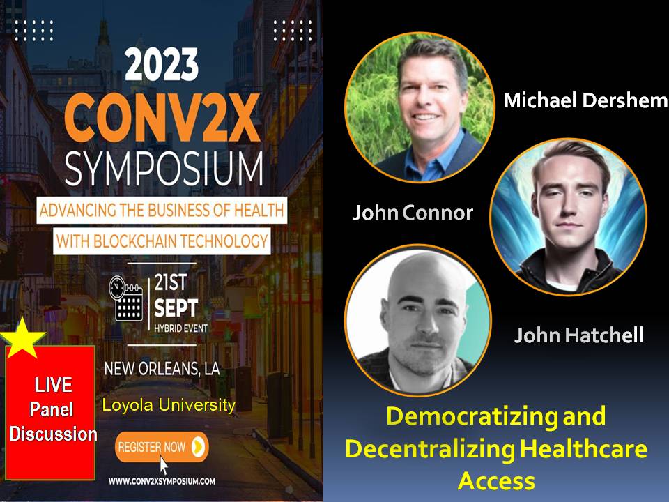 Join us at #ConV2X Blockchain 2023 in New Orleans, LA, Sept 21, for a full day of UNPARALLELED insights, innovation &amp; networking at conv2xsymposium.com/registration/ #blockchaintechnology #healthinnovation #DLT