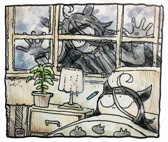 眠れない 